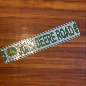 John Deere Collectible Road Sign